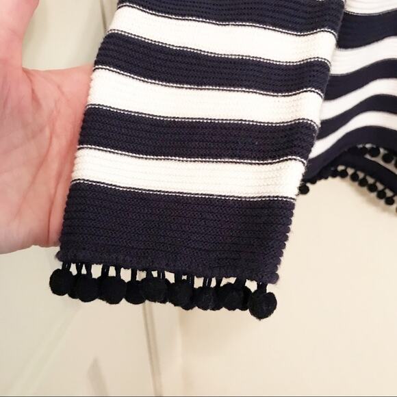 Soft Surroundings Vista Pullover Pom Pom Sweater Medium - Picture 6 of 8